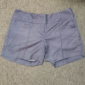 Blue/black/white geo pattern The Limited shorts